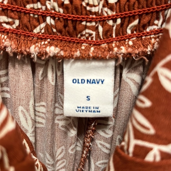 Old Navy Printed Square-Neck Cami Jumpsuit for Women Red Print (s) - Picture 5 of 6